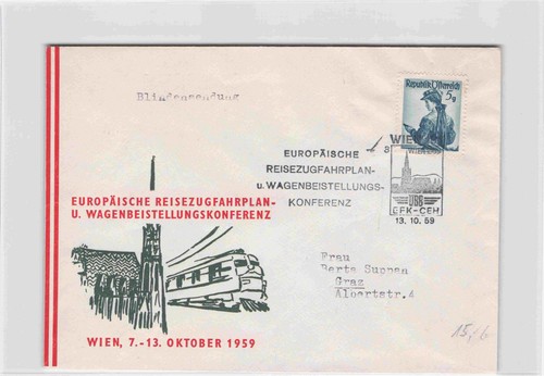 österreich 1959 sonderbeleg - Österreich,