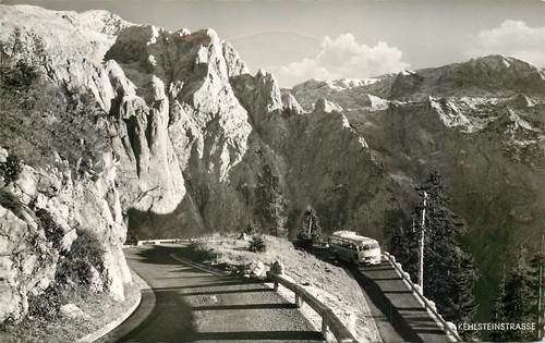 Kehlsteinstraße - ak,