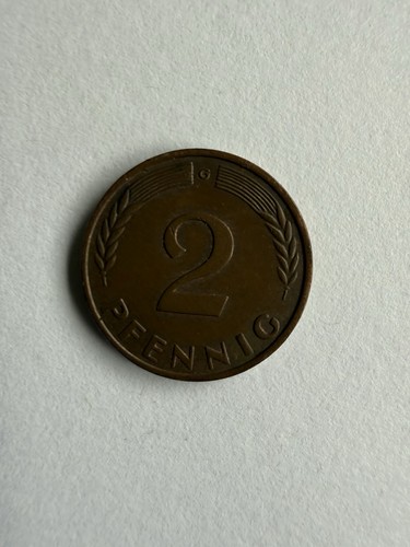 Pfennig münze - 2,