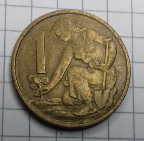 Tschechoslowakei krone 1959 - 1, krone,