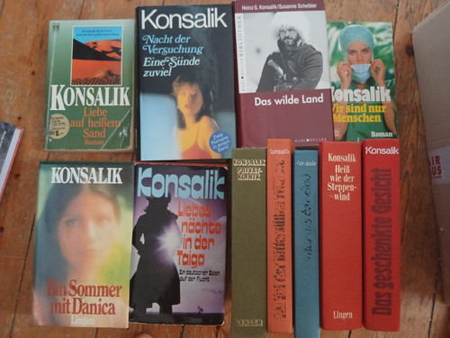 Konsalik 11 bücher - h.,