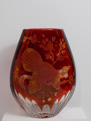 Traumhafte vase jagdmotiv - traumhafte,