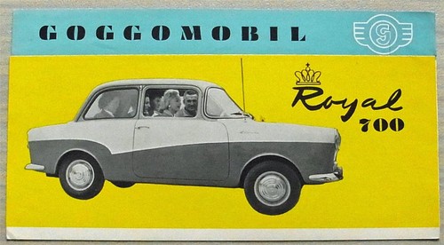 Goggomobil royal 700 auto - goggomobil,