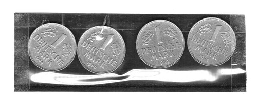 Kursmünzensatz 1959 d f - d,