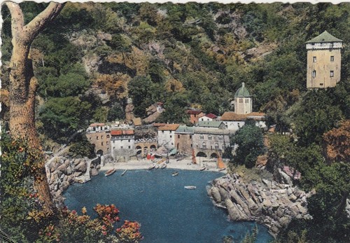 Fruttuoso camogli panorama - di,